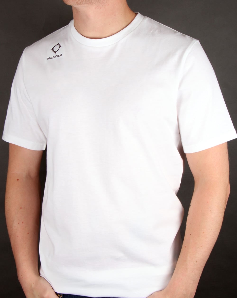 Ma.strum Emblem T Shirt White