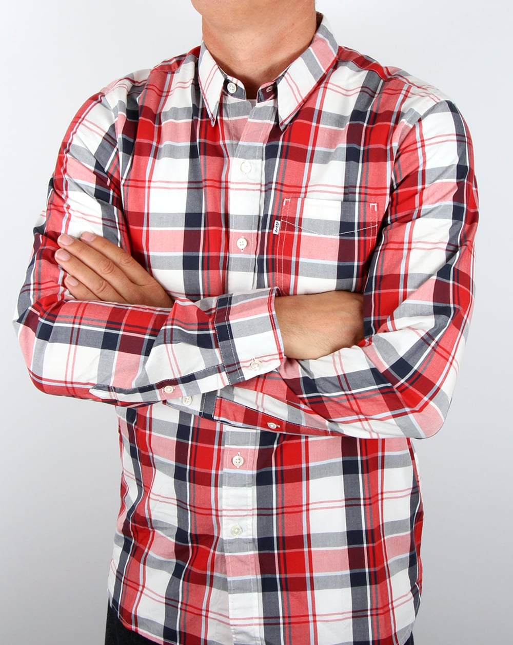 Levis Sunset One Pocket Shirt Ceylon Dress Blues