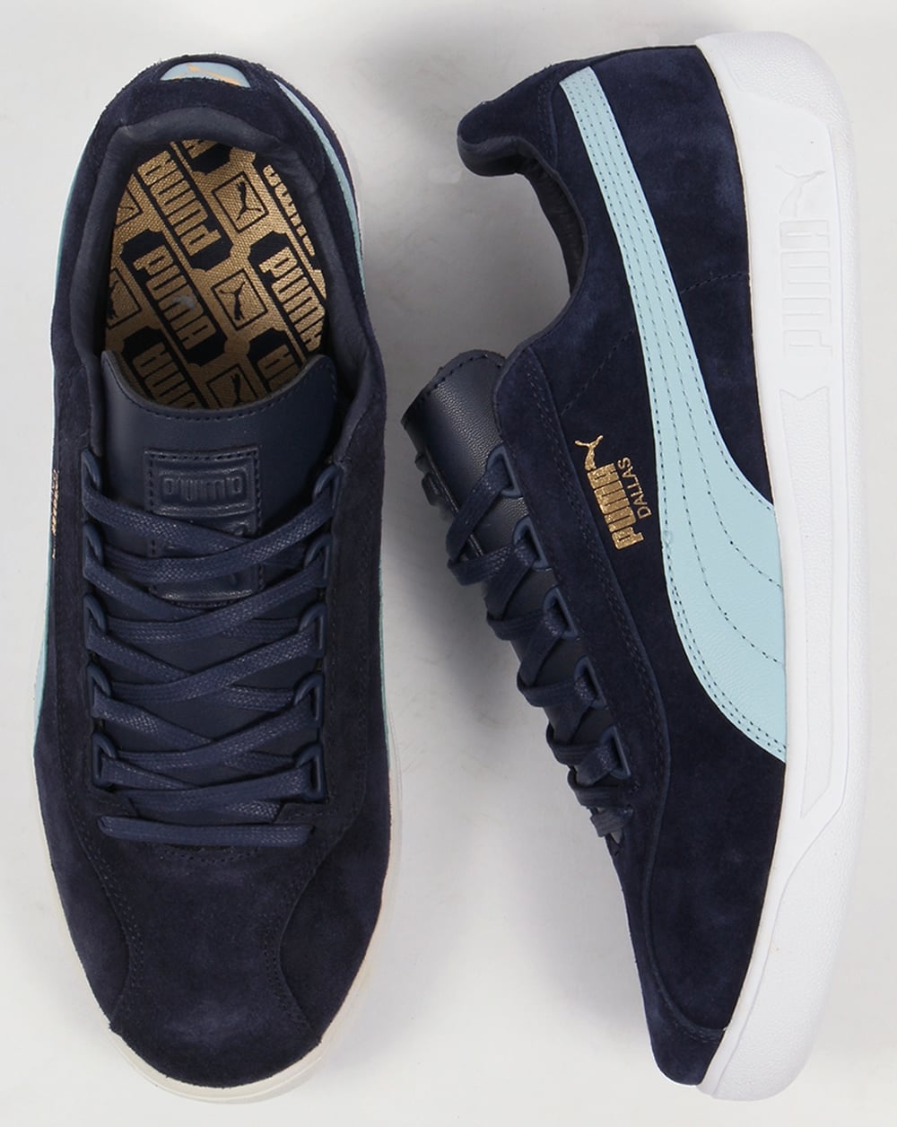 Puma Dallas Trainers Navy/Sky Blue