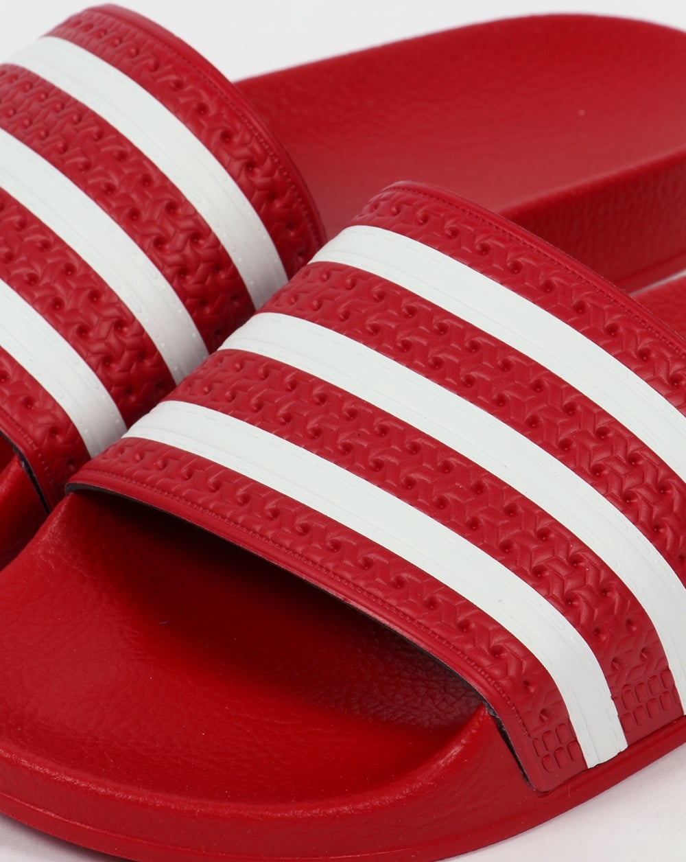 Adidas Adilette Sliders Red/White