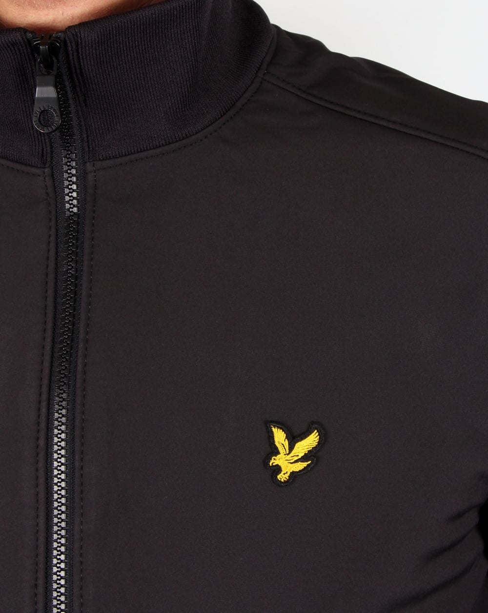 Lyle And Scott Funnel Neck Jacket True Black