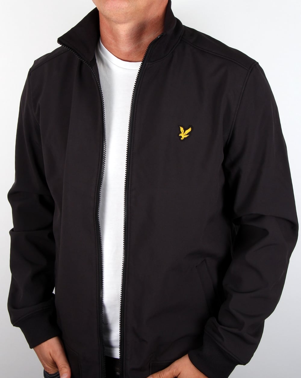 Lyle And Scott Funnel Neck Jacket True Black