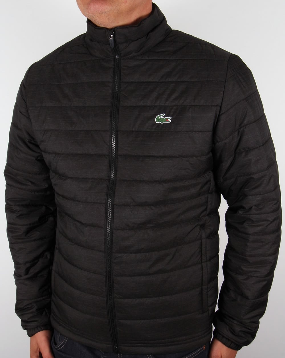 Lacoste Quilted Jacket Black