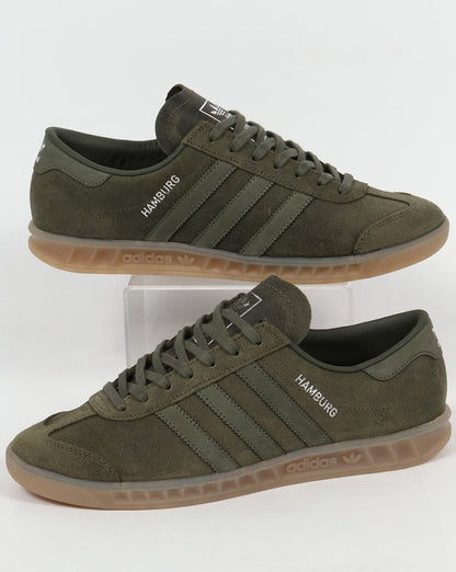 Adidas Hamburg Trainers Base Green