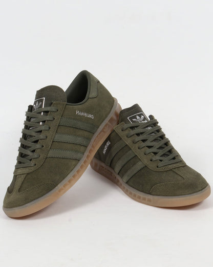 Adidas Hamburg Trainers Base Green