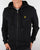 Lyle And Scott Zip Through Hoodie Black