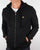 Lyle And Scott Zip Through Hoodie Black