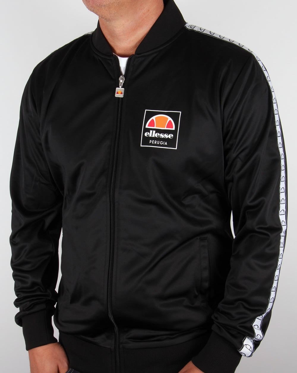 Ellesse Jaynefi Taping Track Top Black