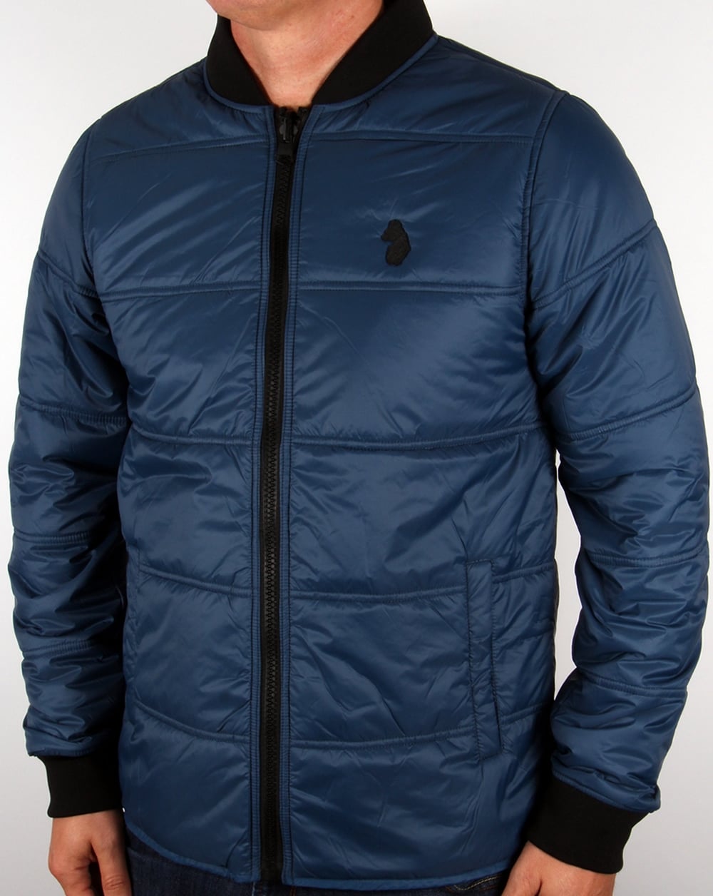 Luke Liner Quilted Jacket Navy