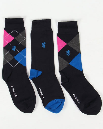 Pringle Bamboo Socks Gift Box Navy