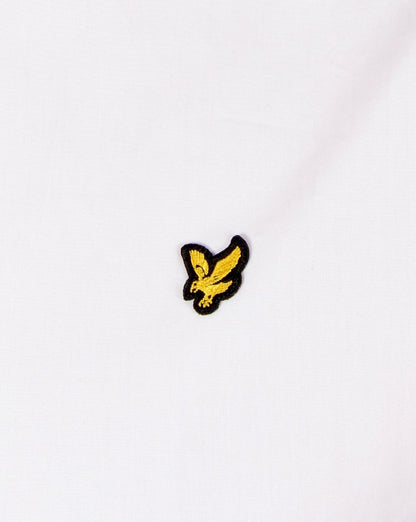 Lyle And Scott Poplin Slim Fit Shirt White