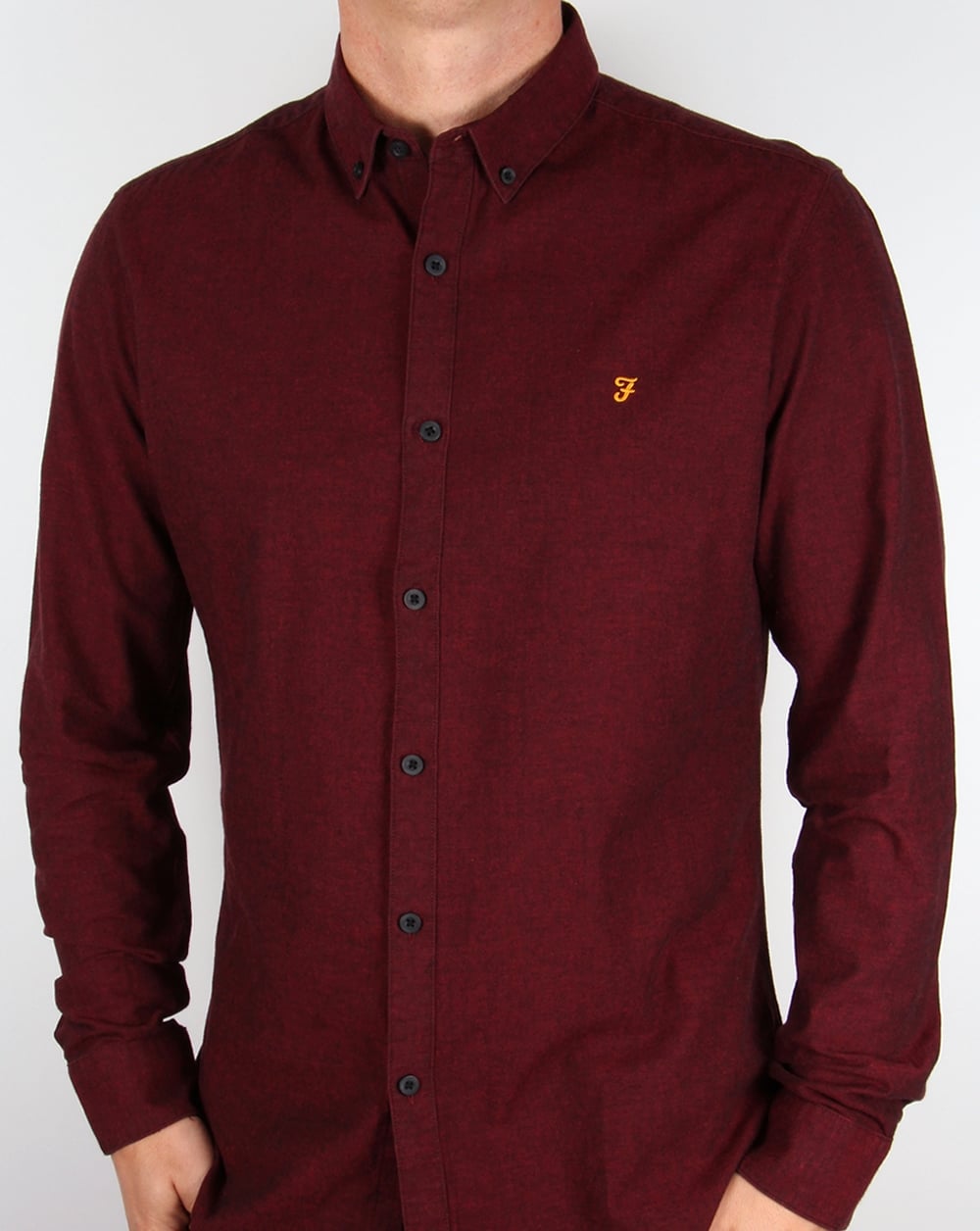 Farah Steen Shirt Currant
