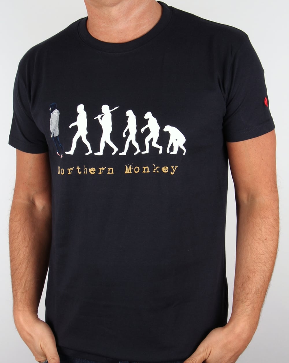 80s Casuals Northern Monkey T-shirt Navy