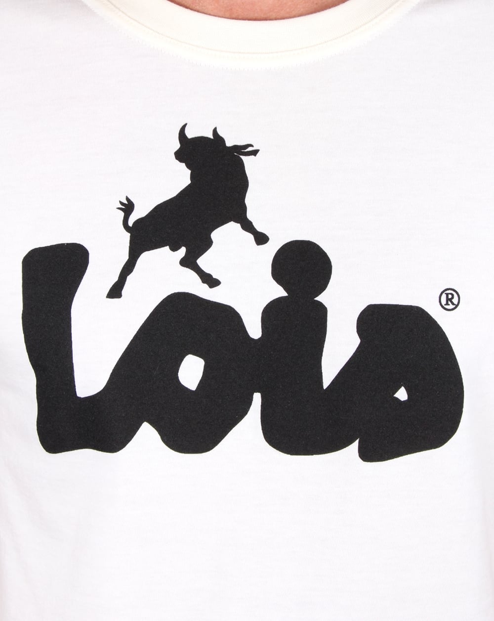 Lois Bull Logo T Shirt Light Yellow