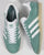 Adidas Gazelle Trainers Green Steel/Ice Gum