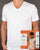 Lacoste Twin Pack V Neck T Shirts White