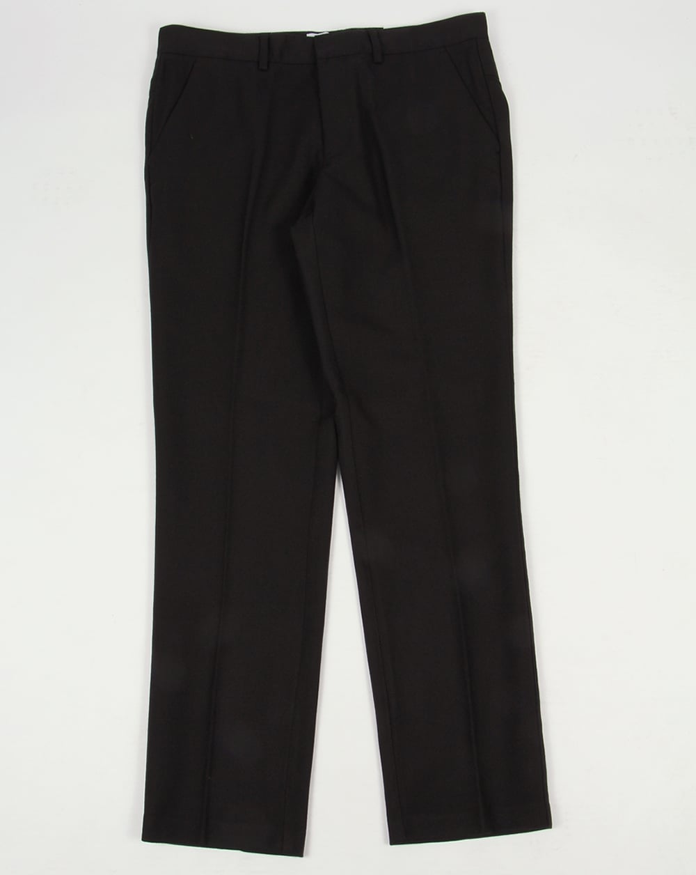 Farah Denby Rigid Hopsack Trousers Black