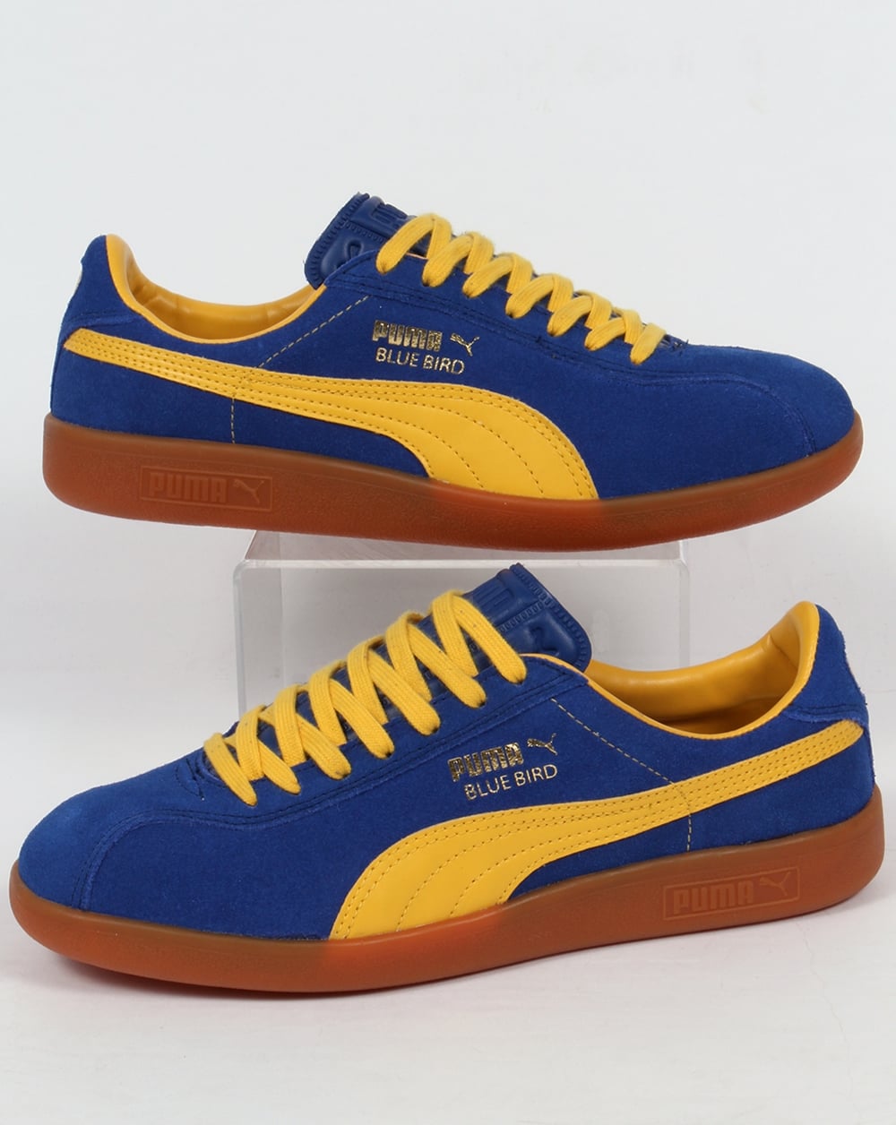 Puma Bluebird Trainers Blue/Yellow