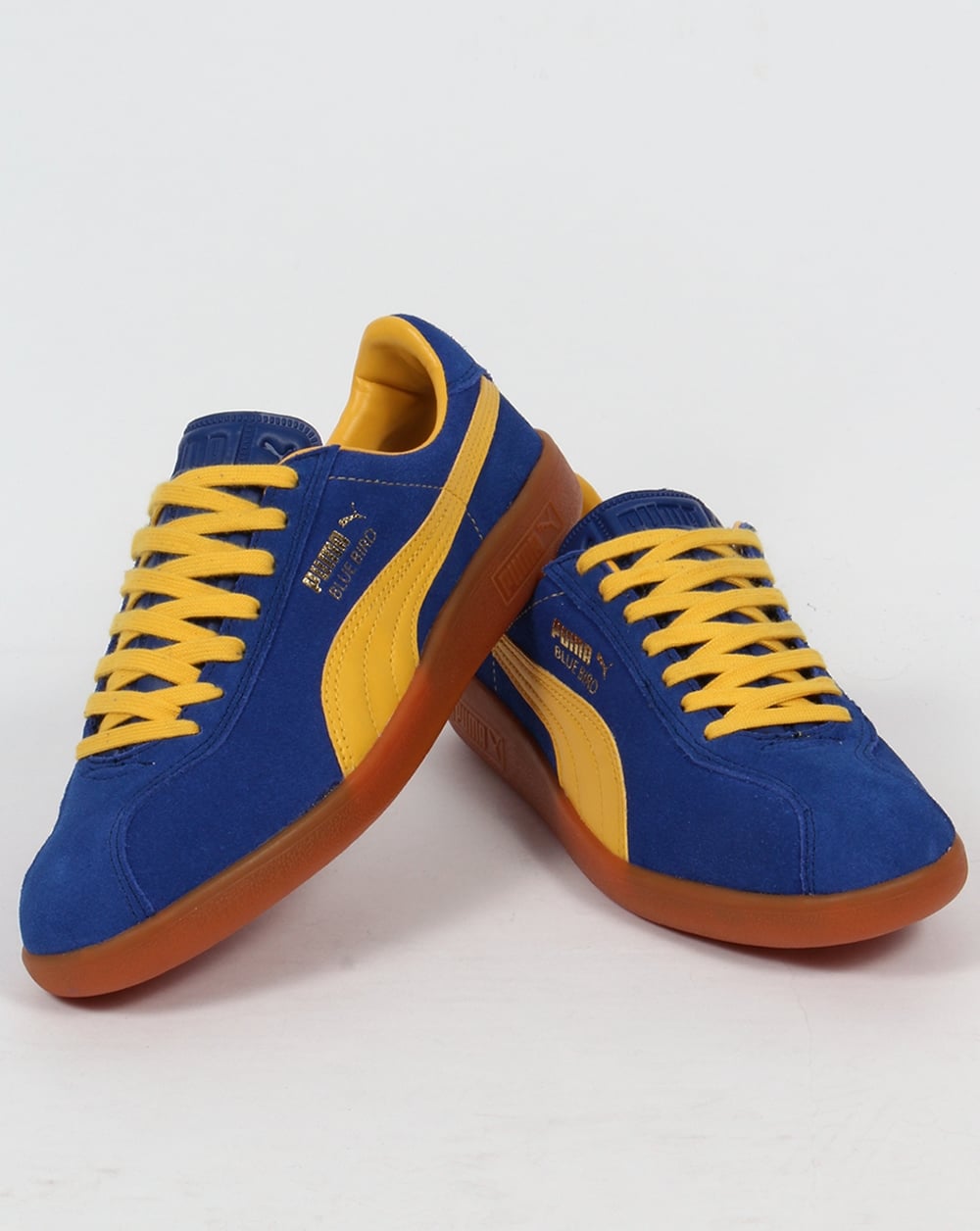 Puma Bluebird Trainers Blue/Yellow