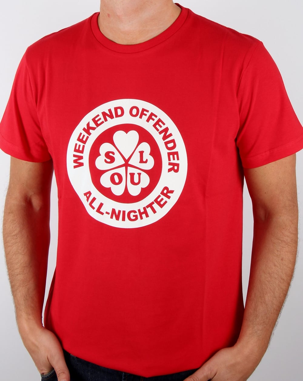 Weekend Offender All Nighter T Shirt Ruby