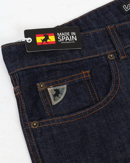 Lois Terrace Regular Taper Jeans Dark Wash