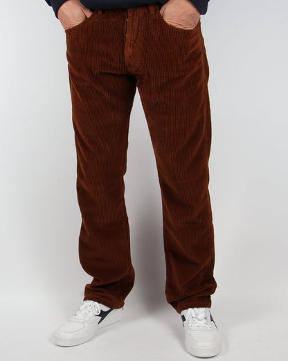 Lois Dallas Jumbo Cords Dark Brown
