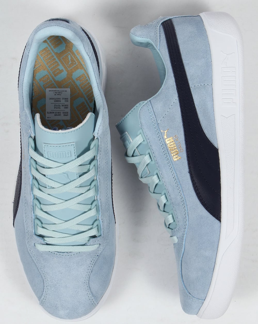 Puma Dallas Trainers Sky Blue/Navy