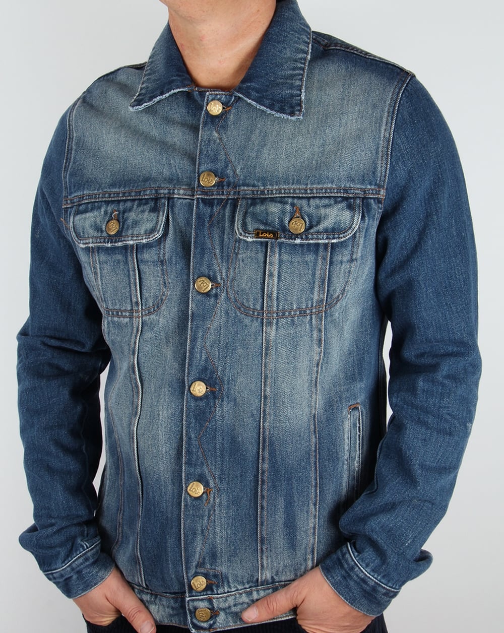 Lois Tejana Denim Jacket Stone Wash