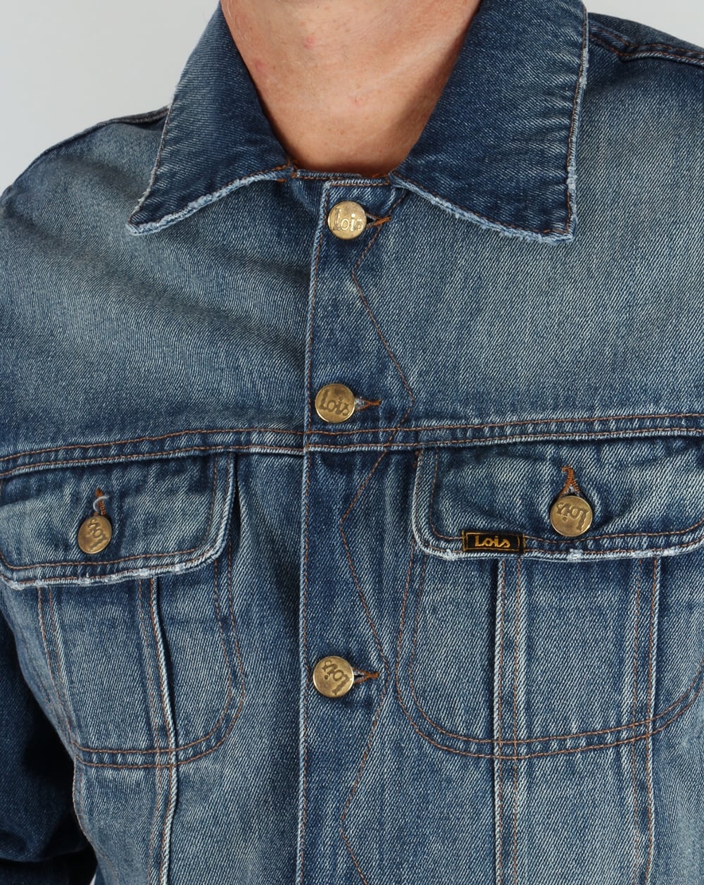 Lois Tejana Denim Jacket Stone Wash
