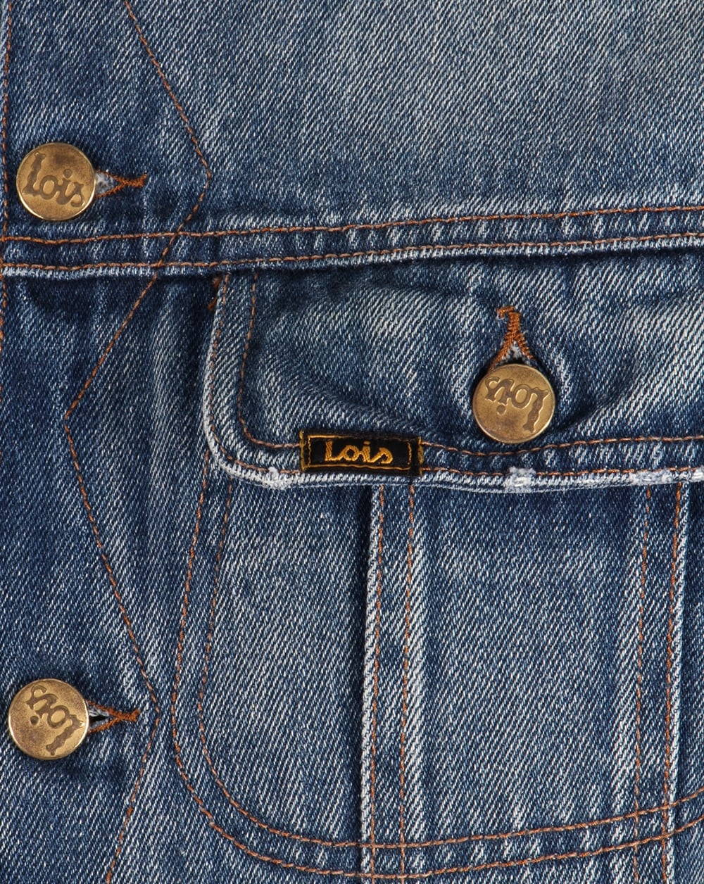 Lois Tejana Denim Jacket Stone Wash
