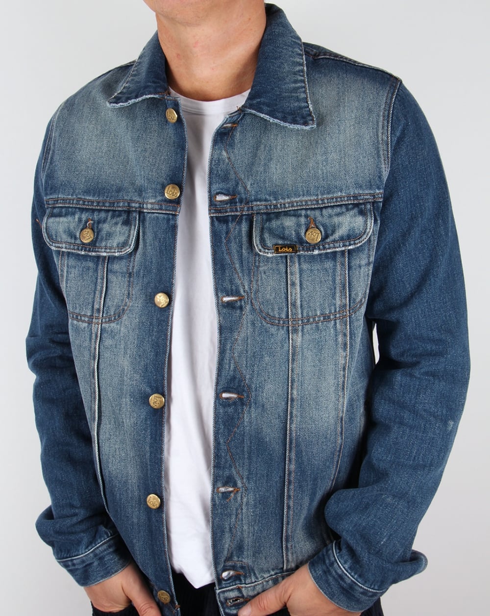 Lois Tejana Denim Jacket Stone Wash