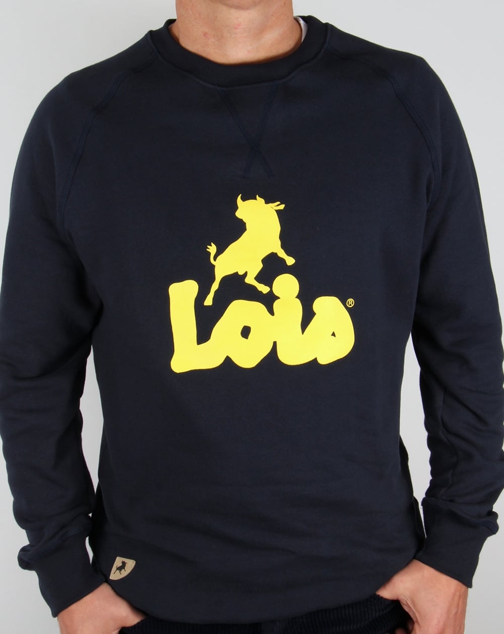 Lois Lisbon Sweatshirt Navy/Yellow