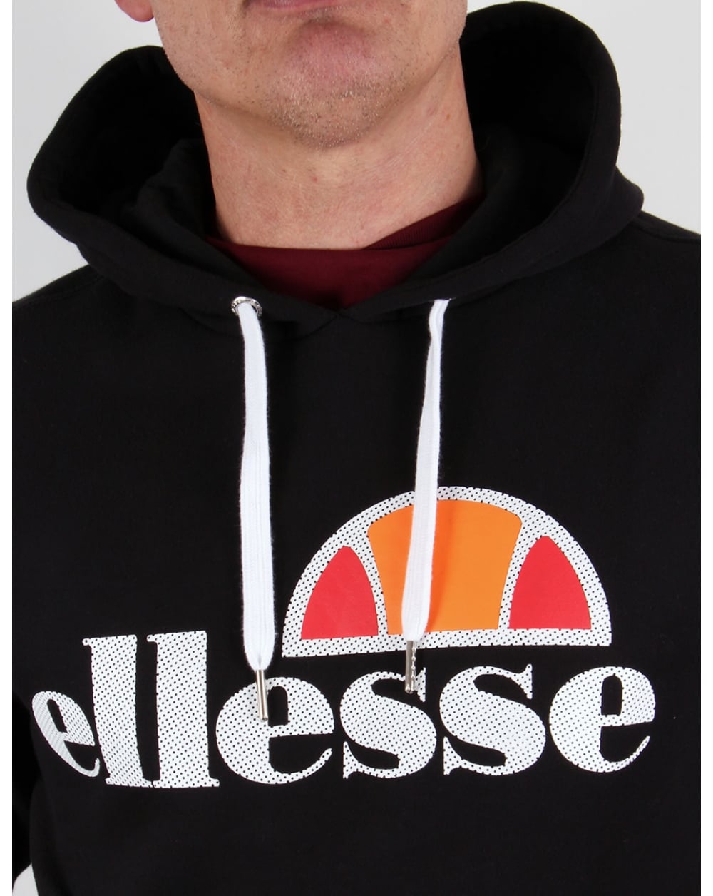 Ellesse Castello Overhead Logo Hoody Black