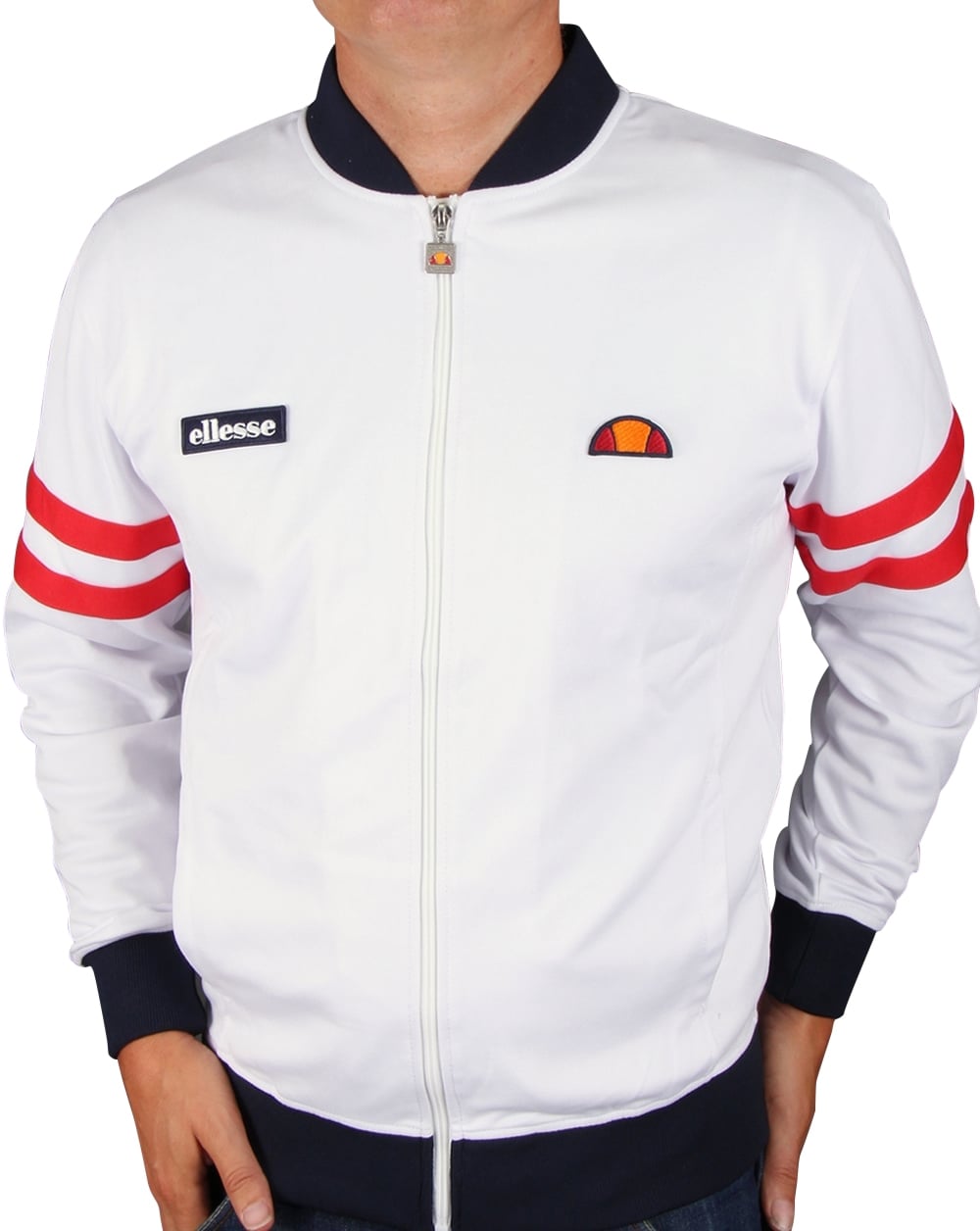 Ellesse Roma Track Top White