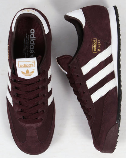 Adidas Dragon Trainers Night Red/White