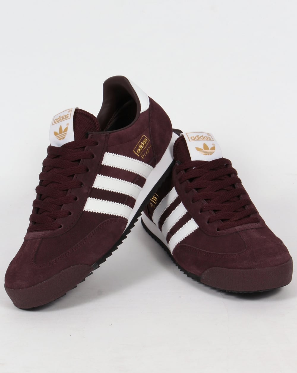 Adidas Dragon Trainers Night Red/White