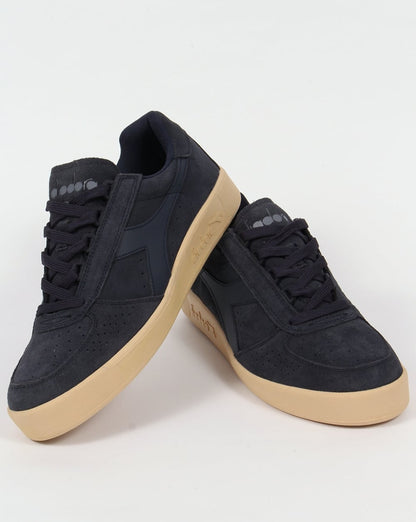 Diadora B. Elite Suede Trainers Navy Tuareg