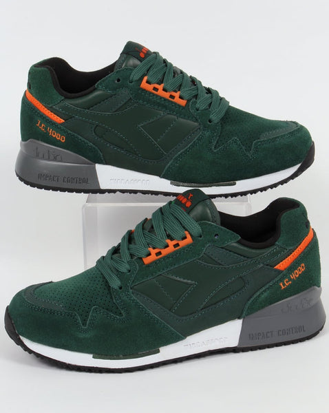 Diadora IC 4000 Premium Trainers Jungle Green
