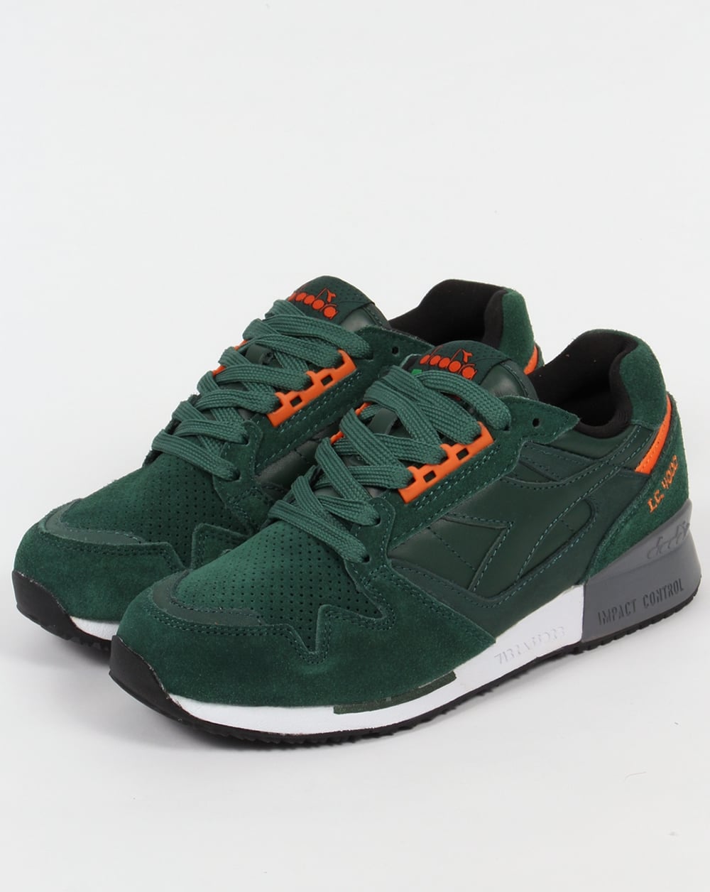 Diadora IC 4000 Premium Trainers Jungle Green