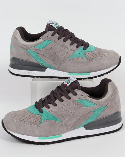 Diadora Intrepid Premium Trainers Grey Ash Dust