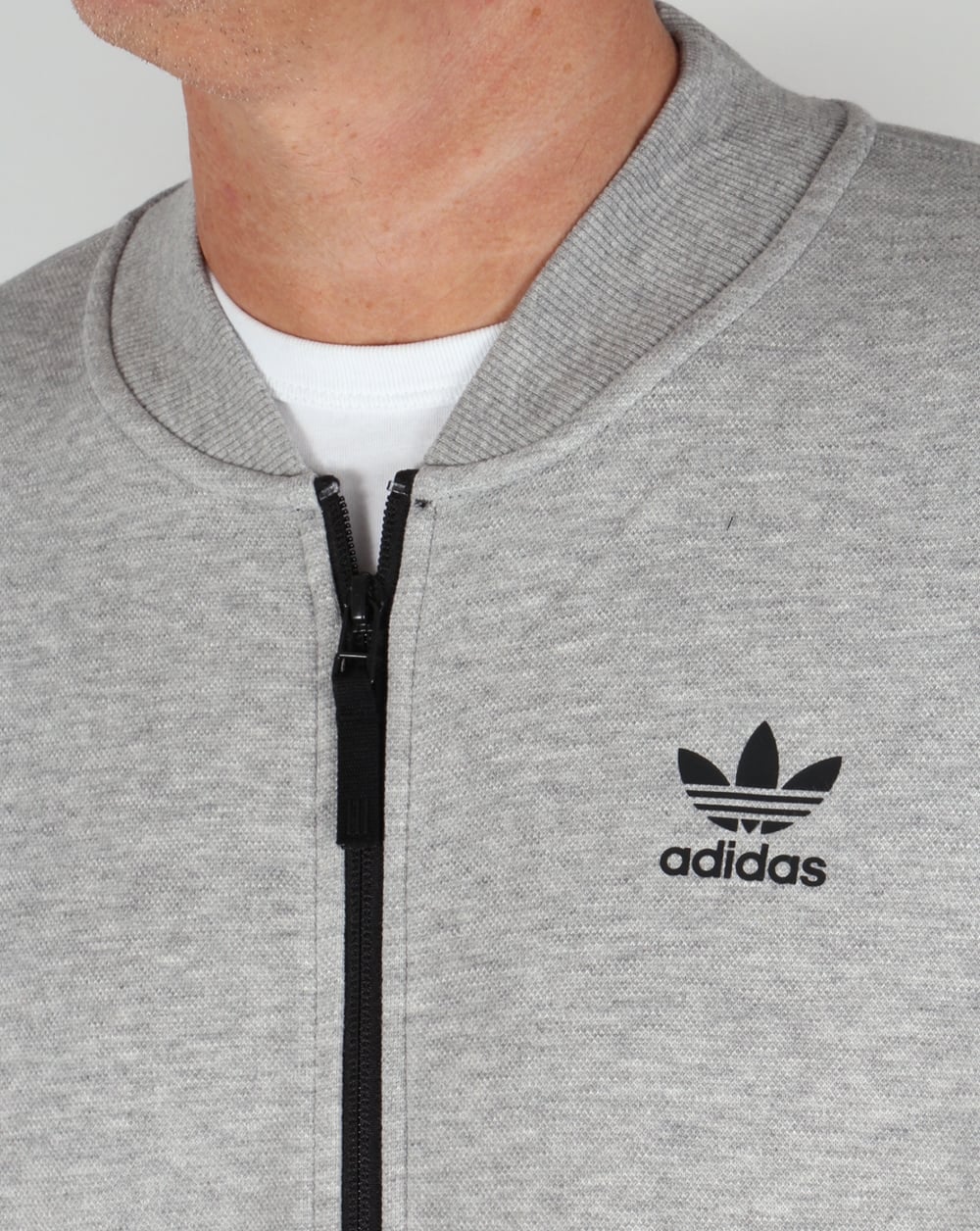 Adidas Originals Relaxed Superstar Track Top Grey Heather