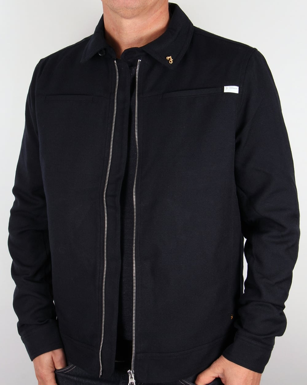 Farah Wardour Jacket Navy