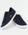 Lacoste Lerond Canvas Trainers Navy