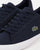 Lacoste Lerond Canvas Trainers Navy