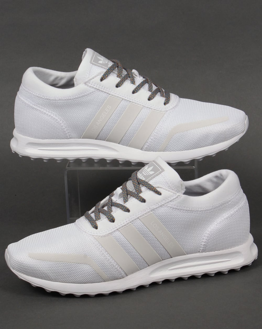 Adidas Los Angeles Trainers White/White/Grey