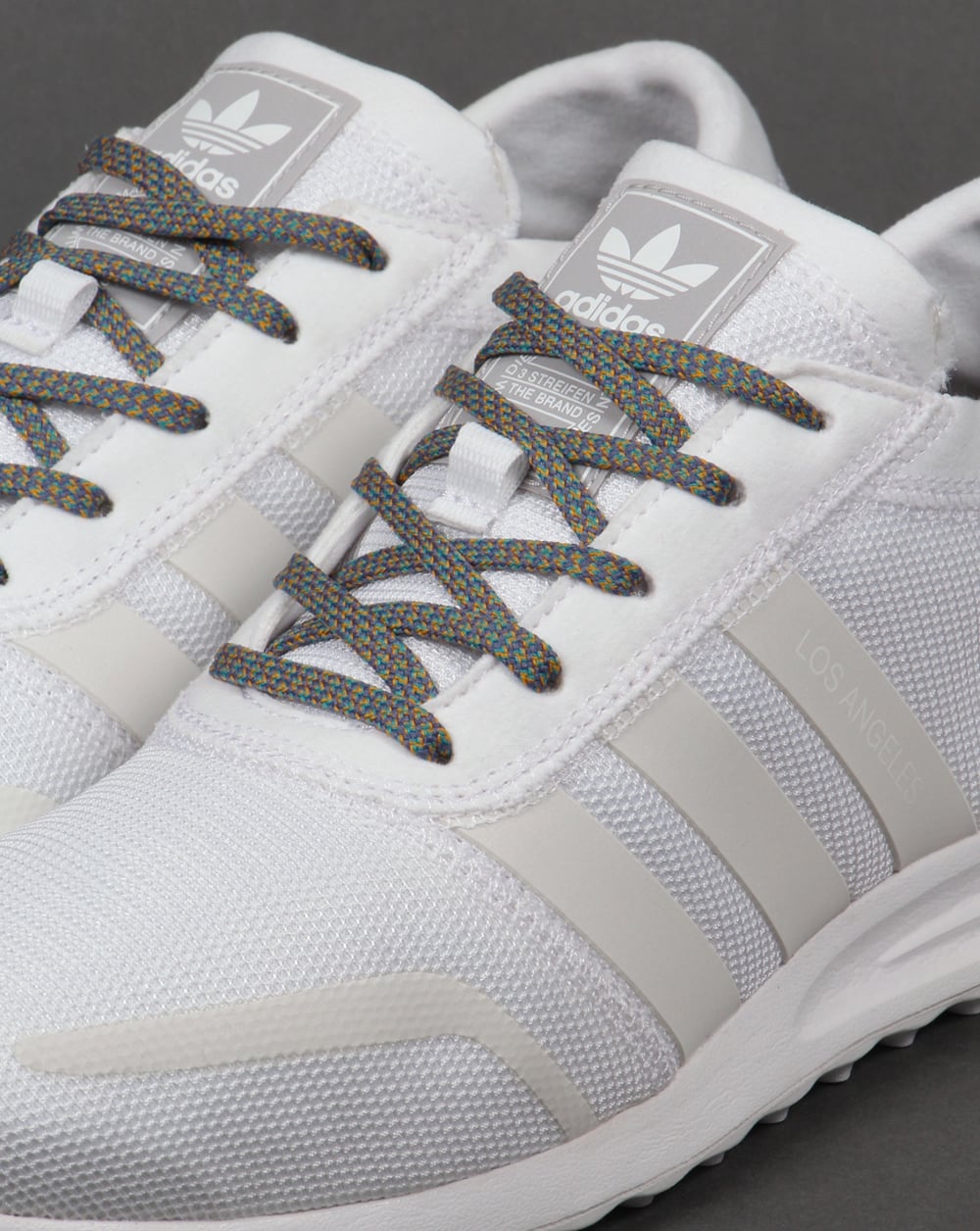Adidas Los Angeles Trainers White/White/Grey