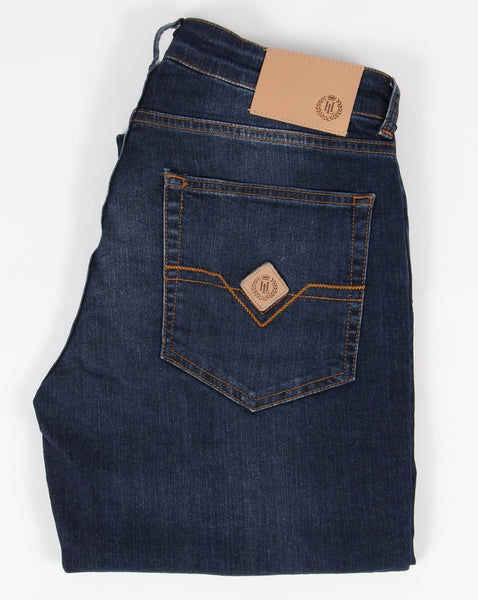 Henri Lloyd Regular Fit Jeans Vintage Dark Wash