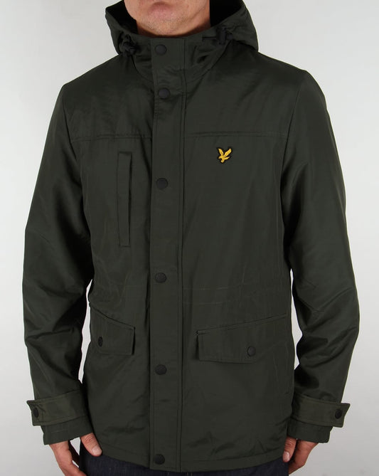 Lyle and Scott Lyle And Scott Microfleece Lined Jacket Dark Sage