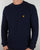 Lyle And Scott Cable Knit Lambswool Jumper Navy