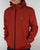 Lyle And Scott Zip Through Hooded Jacket Burnt Redwood